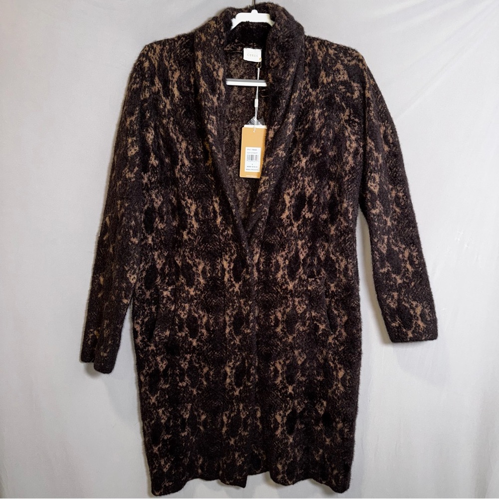 Cyrus Black and Brown Women's Coat